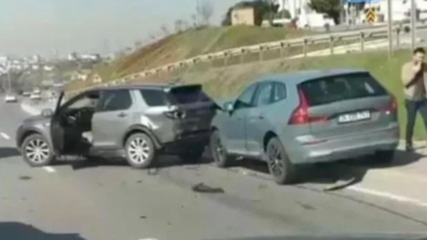 Beşiktaşlı yıldız futbolcu trafik kazası geçirdi!