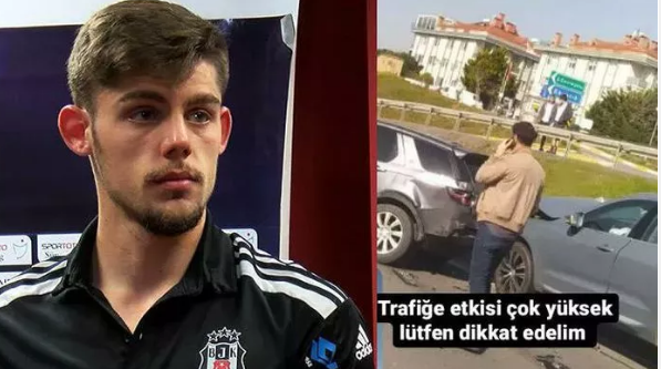 Beşiktaşlı yıldız futbolcu trafik kazası geçirdi! - Sayfa 2