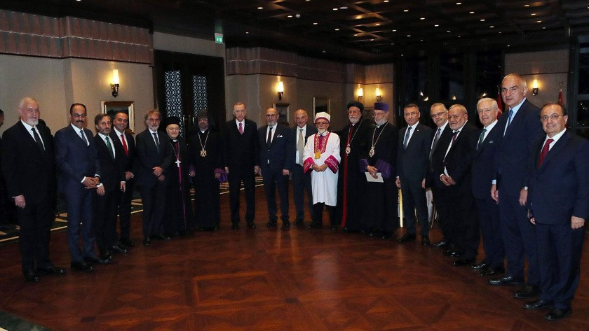 Cumhurbaşkanı Erdoğan, dini azınlık temsilcileri ile iftar yaptı