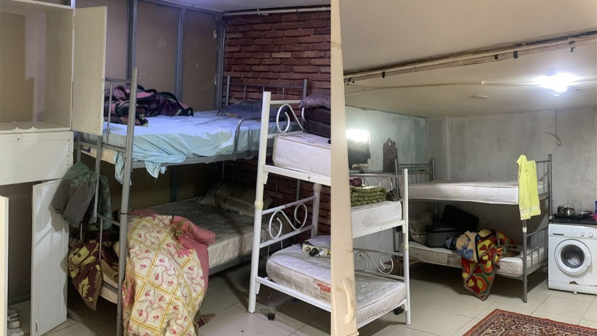 Polisten 'şok evi' baskını! Kuaförden kaçak göçmen evine gizli geçit