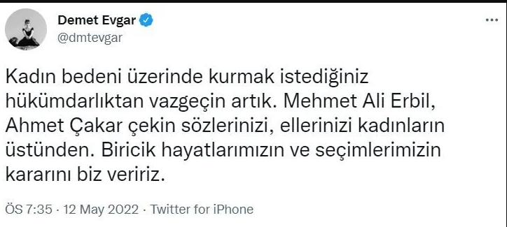Ünlü isimlerden Melis Sezen'e destek, eski MHP'li Vekil Ahmet Çakar'a tepki - Sayfa 4