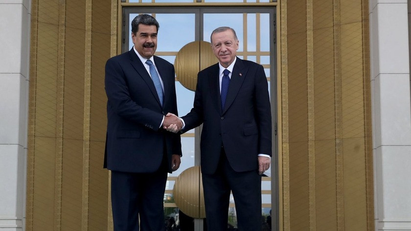 Türkiye ile Venezuela arasında ortak basın toplantısı düzenlendi