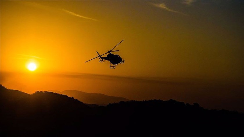 İtalya'da içinde 4 Türk'ün de bulunduğu helikopter radardan kayboldu!