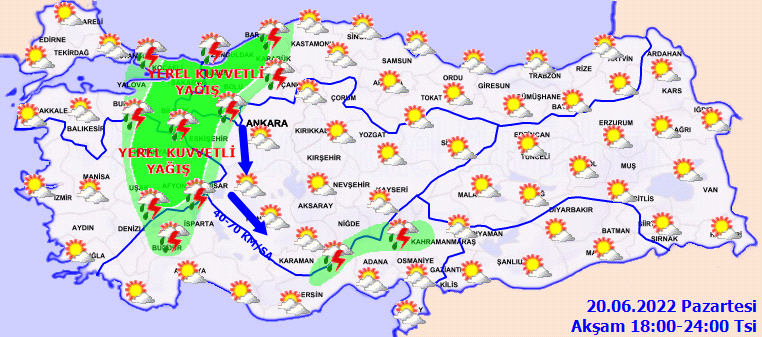 AKOM'dan İstanbullulara uyarı! İşte 21 Haziran Hava Durumu - Sayfa 2