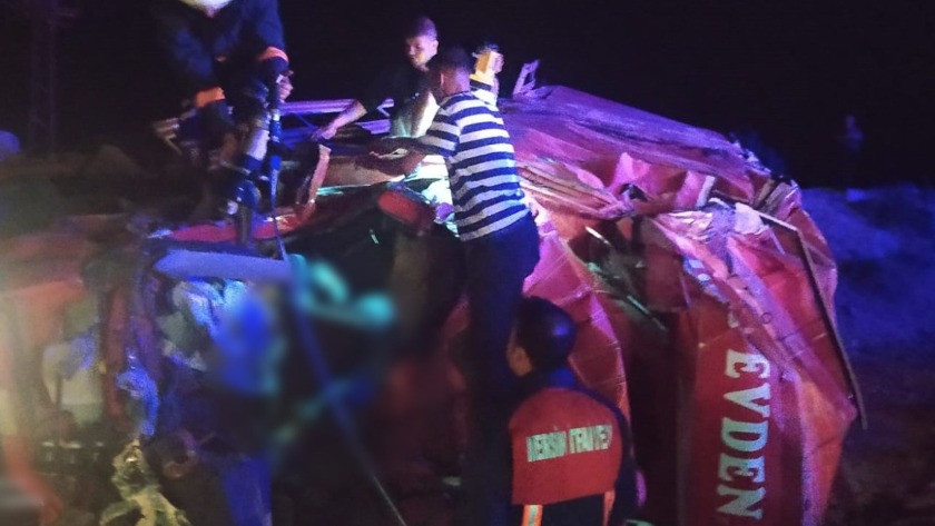 Mersin'de viraj dehşeti! 4 kişi hayatını kaybetti