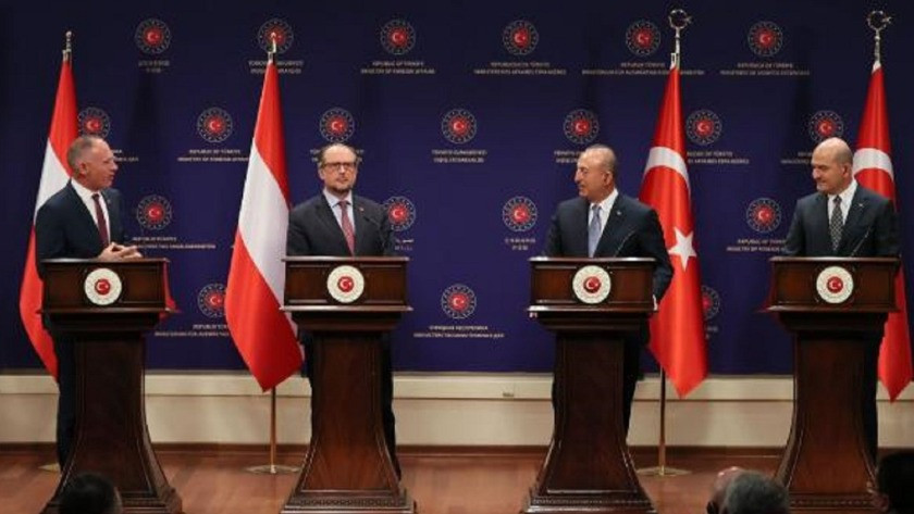 Türkiye ve Avusturya bakanlarından 'göç' ve 'dış politika' açıklamalar