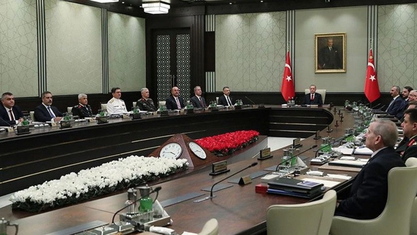 Milli Güvenlik Kurulu toplantısı Erdoğan başkanlığında başladı