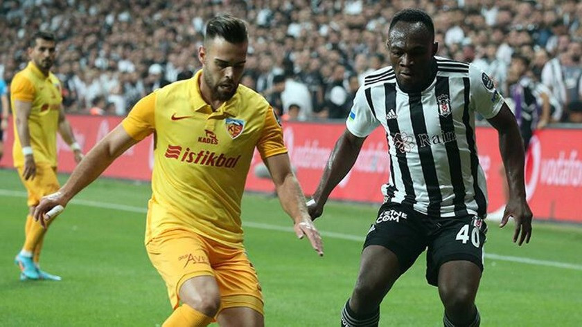 Beşiktaş - Kayserispor maç sonucu: 1-0 / MAÇ ÖZETİ