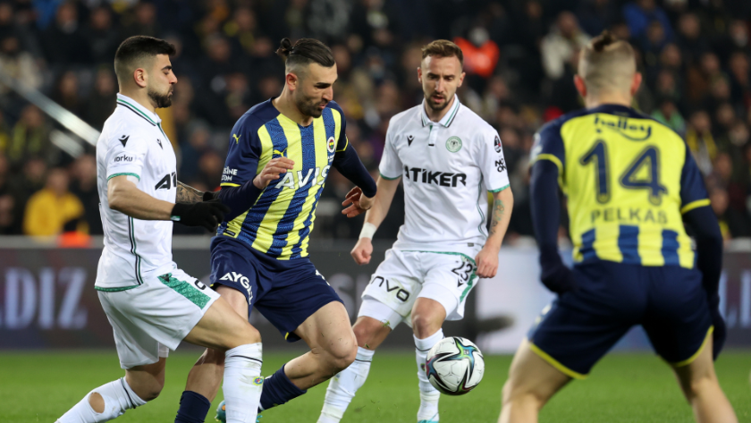 Konyaspor - Fenerbahçe maç sonucu: 1-0 / MAÇ ÖZETİ