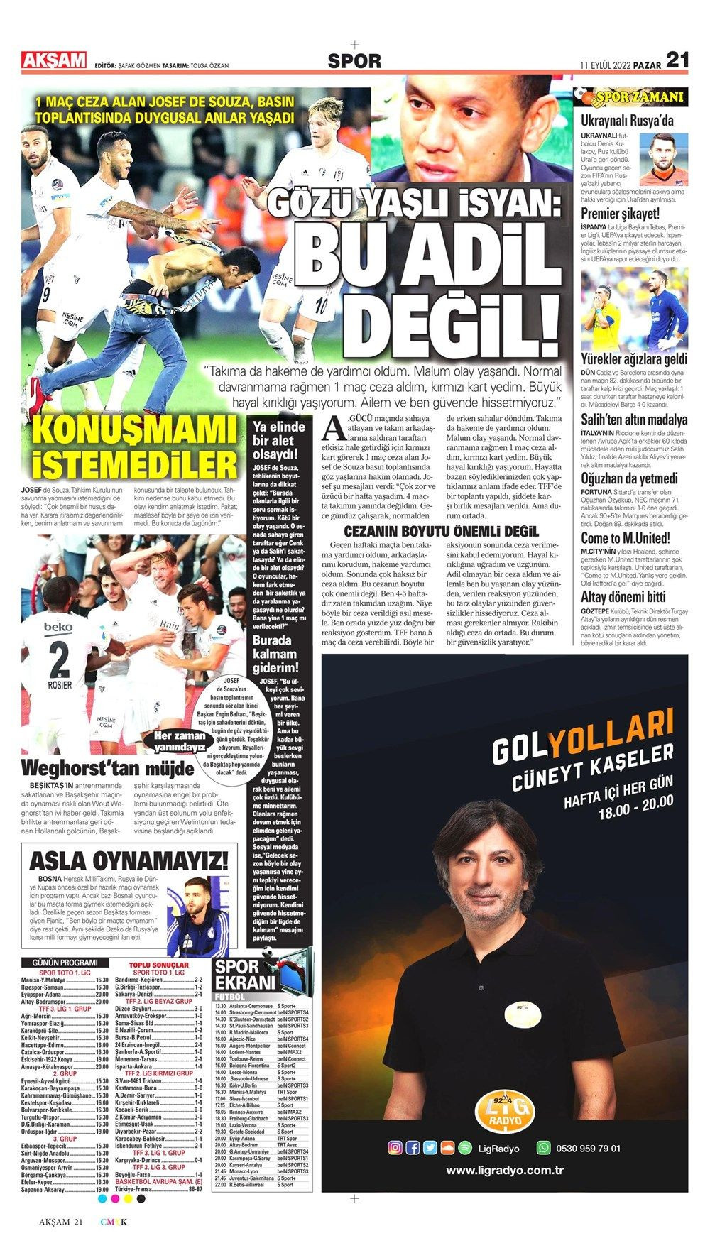 Günün spor manşetleri (11 Eylül 2022) - Sayfa 4