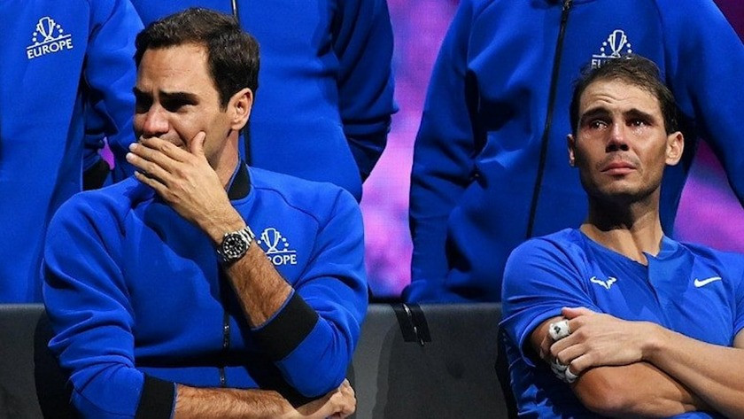 Tenisin usta ismi Roger Federer son kez korta çıktı!