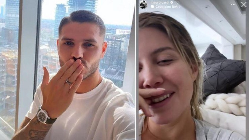 Mauro Icardi ile Wanda Nara barıştı mı? Icardi mesajları paylaştı