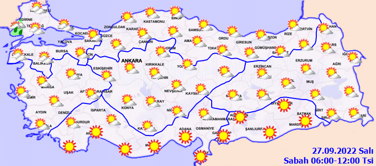 Meteoroloji'den Marmara'ya rüzgar uyarısı! 27 Eylül Hava Durumu - Sayfa 4