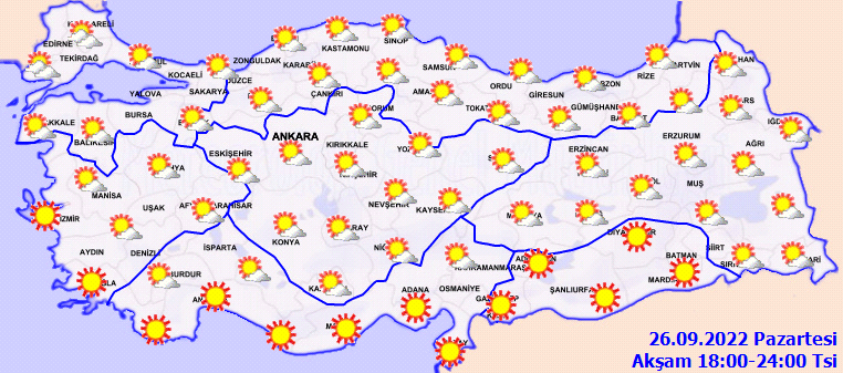 Meteoroloji'den Marmara'ya rüzgar uyarısı! 27 Eylül Hava Durumu - Sayfa 2