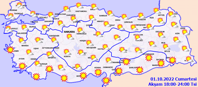 Meteoroloji saat vererek uyardı! İşte 2 Ekim Hava Durumu - Sayfa 2