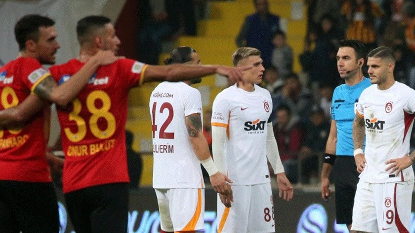 Kayserispor - Galatasaray maç sonucu: 2-1 / MAÇ ÖZETİ