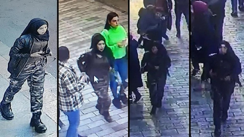 Taksim'de İstiklal Caddesi'ne bombayı koyan kadın böyle kaçmış!