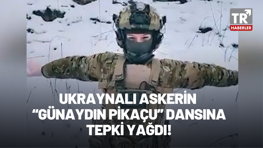 Ukraynalı askerin "Günaydın Pikaçu" dansına Amerika'dan tepki yağdı!