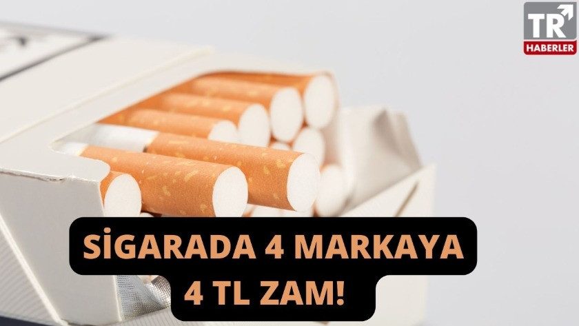 Sigaraya büyük zam!  İşte yeni zamlı sigara fiyat listesi...