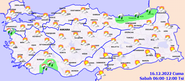 Karadeniz bölgesine kuvvetli yağış uyarısı! 16 Aralık 2022 Hava Durumu - Sayfa 4