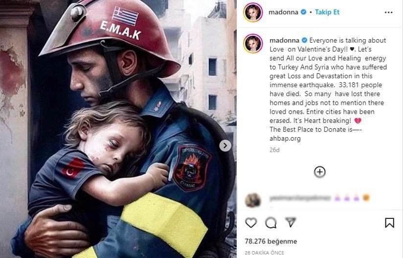 Madonna'dan Türkiye deprem felaketi için yardım çağrısı! Bağış yapmak için en iyi yeri açıkladı! - Sayfa 3