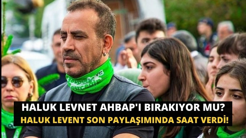 Haluk Levnet AHBAP'ı bırakıyor mu?