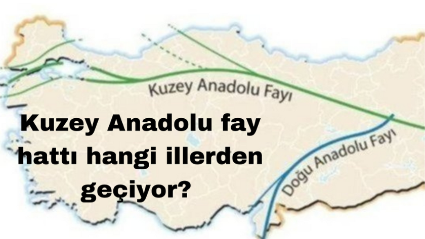 Kuzey Anadolu fay hattı hangi illerden geçiyor?