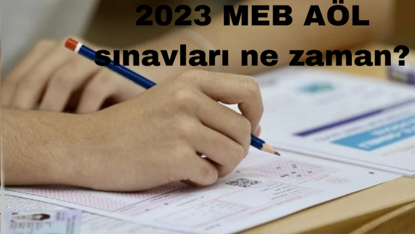 2023 MEB AÖL sınavları ne zaman? AÖL sınavları online mı olacak?