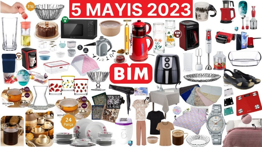 5 Mayıs 2023 BİM aktüel indirim ürünler kataloğu yayınlandı!