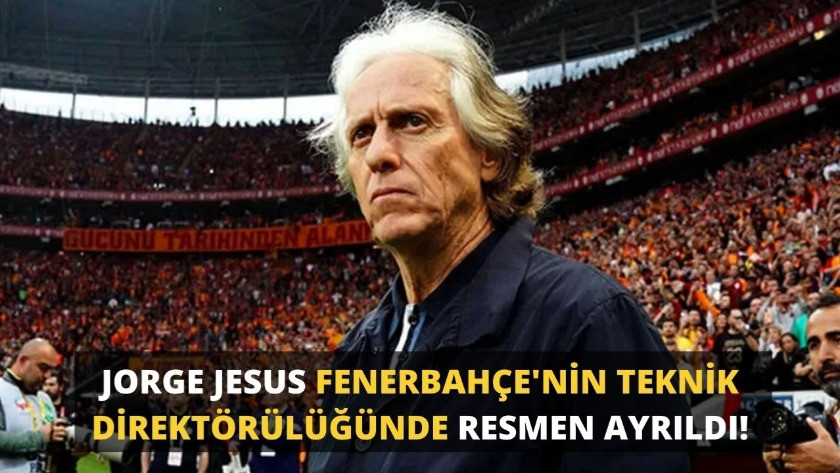 Jorge Jesus Fenerbahçe'nin teknik direktörülüğünde resmen ayrıldı!