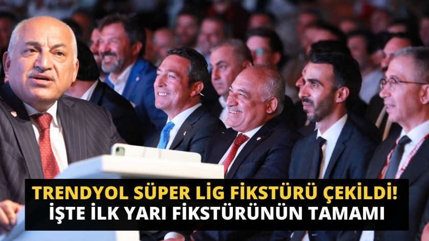 2023-2024 Sezonu Trendyol Süper Lig Fikstürü Çekildi!