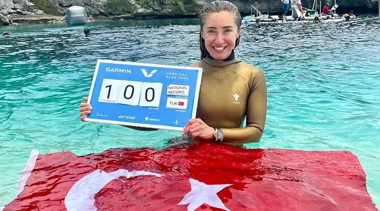 Şahika Ercümen, 100 metre dalışında Türkiye rekoru kırdı! - Sayfa 2