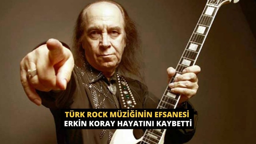 Türk rock müziğinin efsanesi Erkin Koray hayatını kaybetti