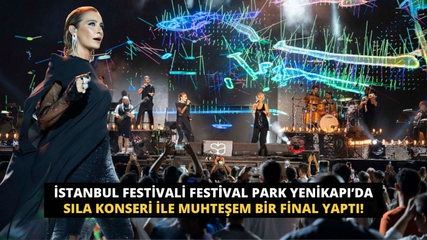 Sıla'dan İstanbul Festivali'ne Yakışan Final