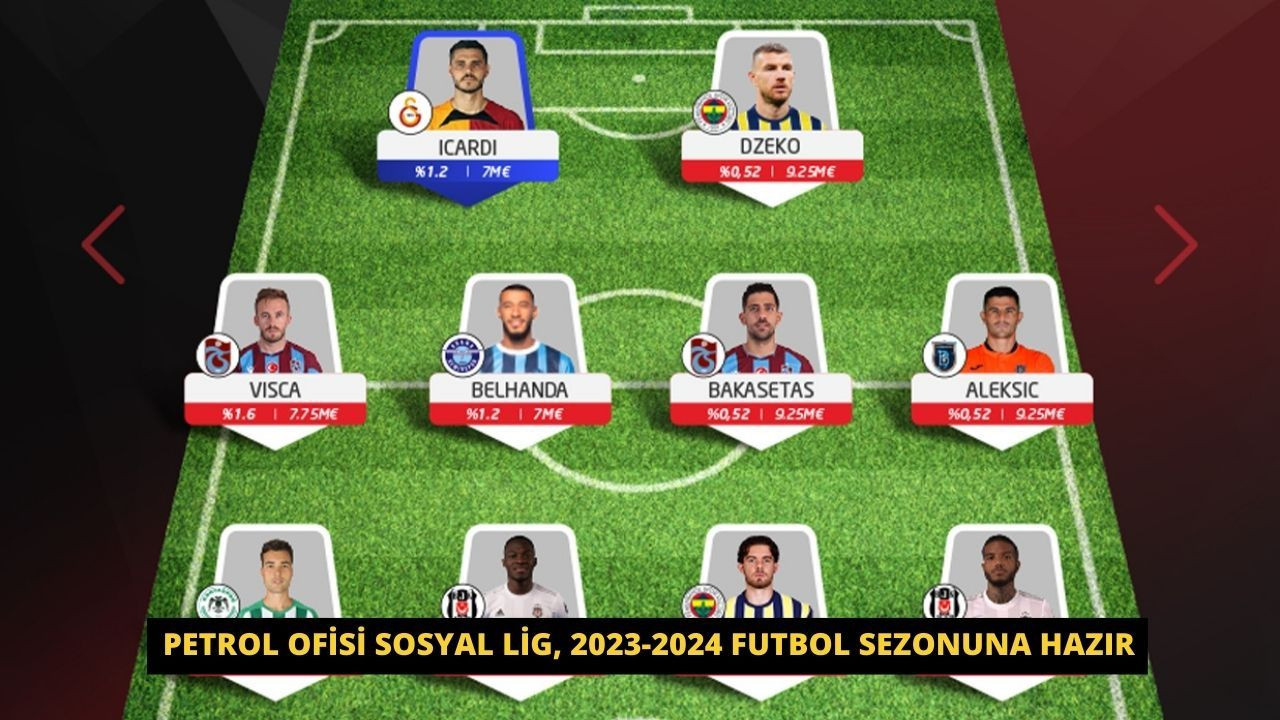 Petrol Ofisi Sosyal Lig, 2023-2024 futbol sezonuna hazır - Sayfa 1