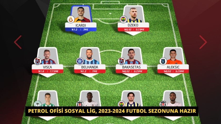 Petrol Ofisi Sosyal Lig, 2023-2024 futbol sezonuna hazır