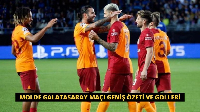 Molde Galatasaray maçı geniş özeti ve golleri