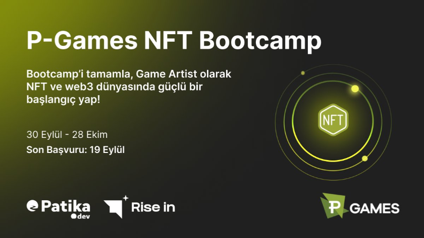 P-Games Game Art NFT Bootcamp başlıyor