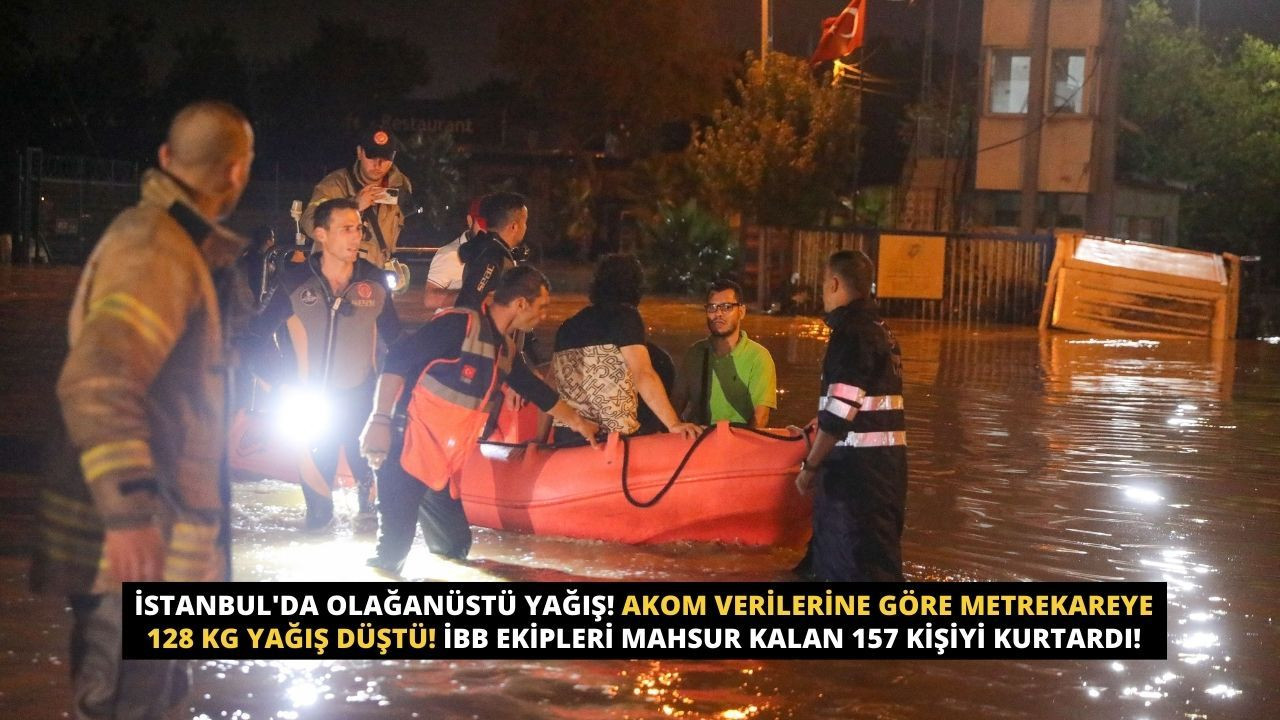 İstanbul'da olağanüstü yağış! AKOM verilerine göre metrekareye 128 kg yağış düştü! Şok görüntüler - Sayfa 1