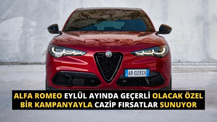 Alfa Romeo eylül ayında geçerli olacak özel bir kampanya
