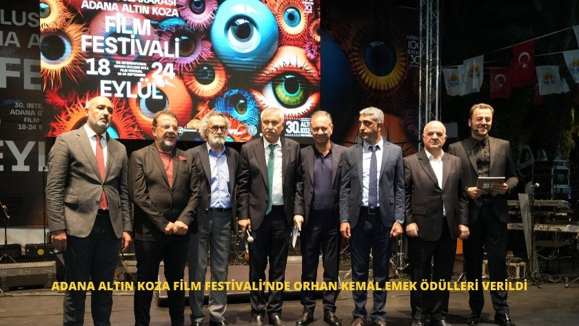 Adana Altın Koza Film Festivali’nde Orhan Kemal Emek Ödülleri verildi