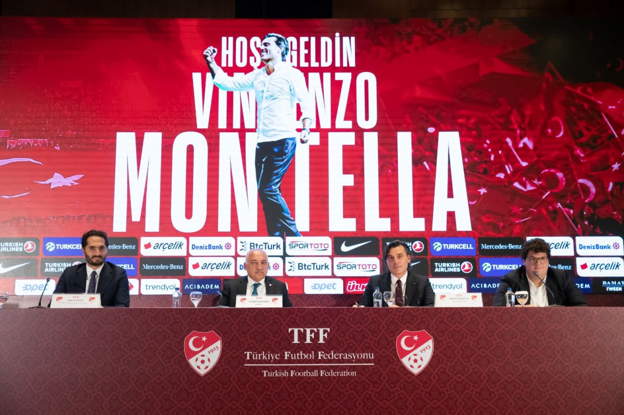 TFF'nin düzenlediği imza töreni ile A Milli Takım'da Vincenzo Montella dönemi resmen başladı - Sayfa 1