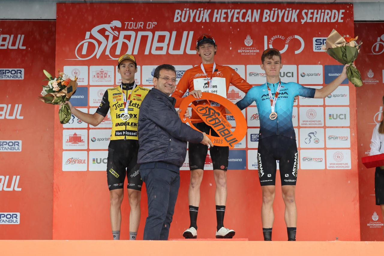 Uluslararası İstanbul Bisiklet Turu (Tour of İstanbul) sona erdi. Ödülleri Ekrem İmamoğlu verdi - Sayfa 1