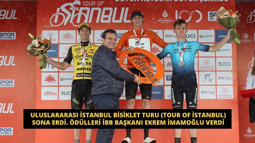 Uluslararası İstanbul Bisiklet Turu (Tour of İstanbul) sona erdi.