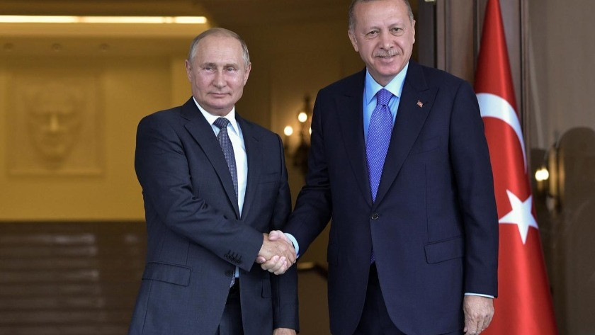 Cumhurbaşkanı Erdoğan, Rusya lideri ile görüştü