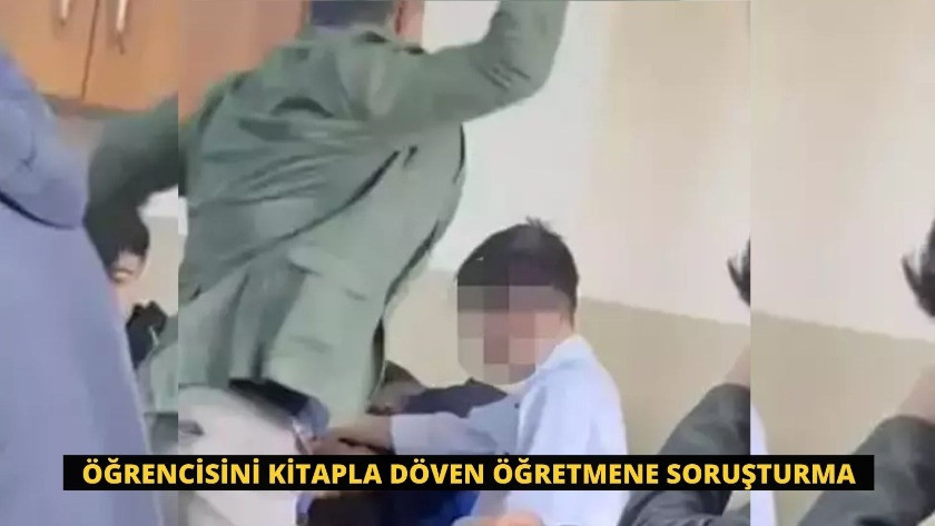 İstanbul Beylikdüzü’nde öğrencisini kitapla döven öğretmene soruşturma