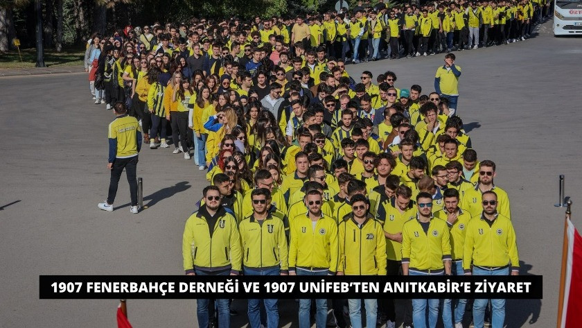 1907 Fenerbahçe ve  1907 ÜNİFEB'ten Anıtkabir’e ziyaret