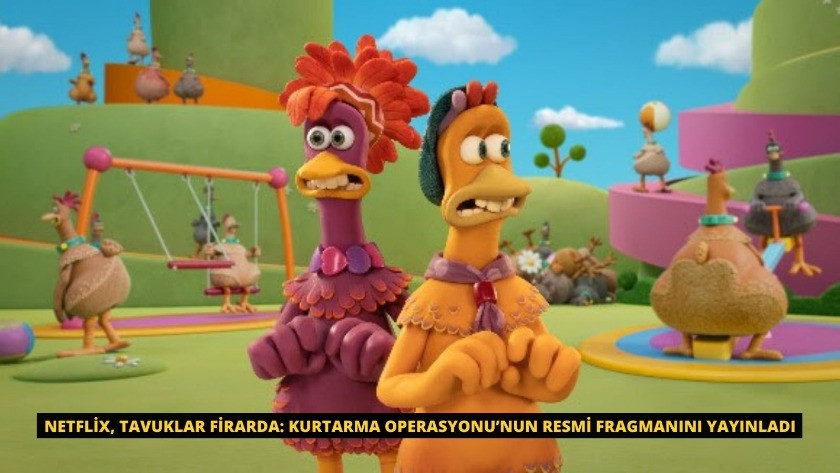 Tavuklar Firarda: Kurtarma Operasyonu’nun resmi fragmanını yayınladı