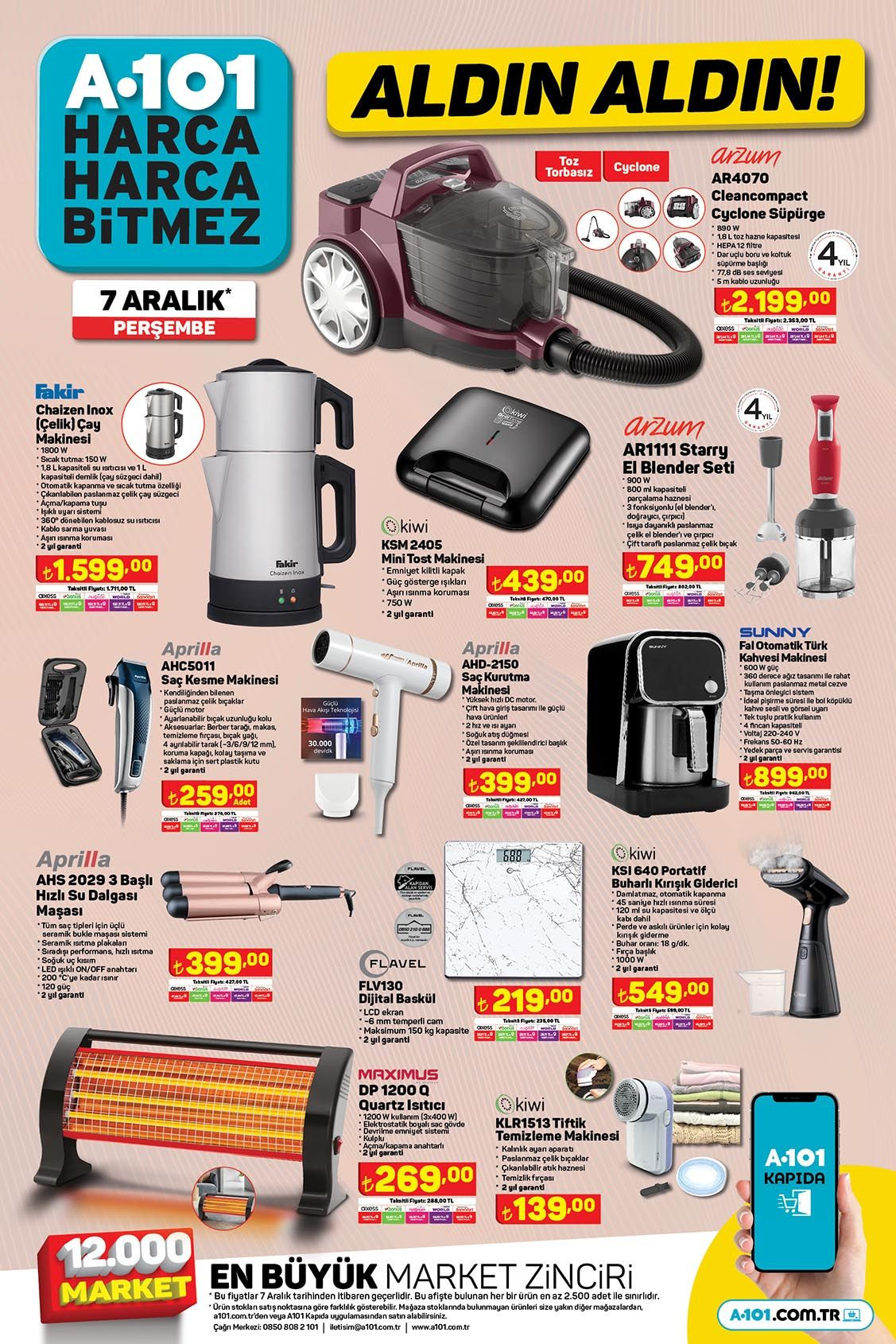 7 Aralık Günü A101’den Tüketicilere Elektrikli Moped Sürprizi - Sayfa 3