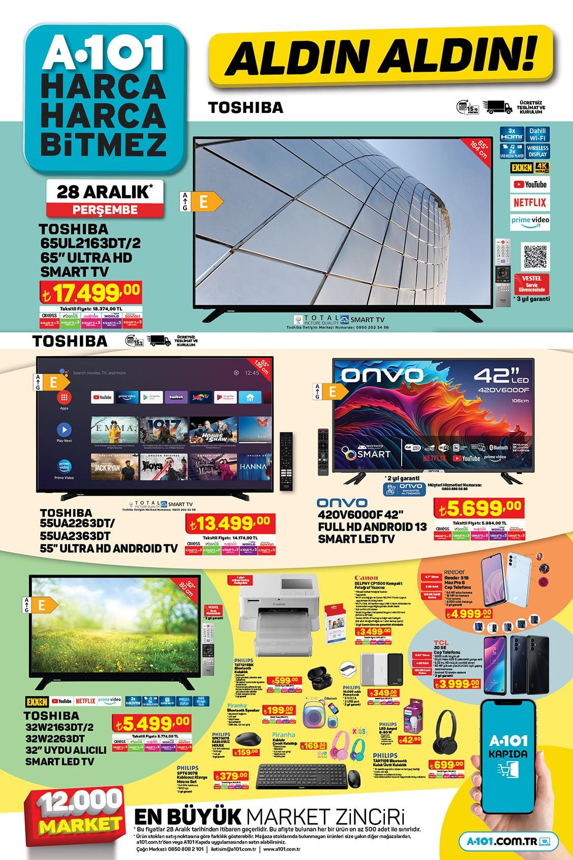 Avantajlı Teknolojik Ürünler 28 Aralık’ta A101 Mağazalarında - Sayfa 3